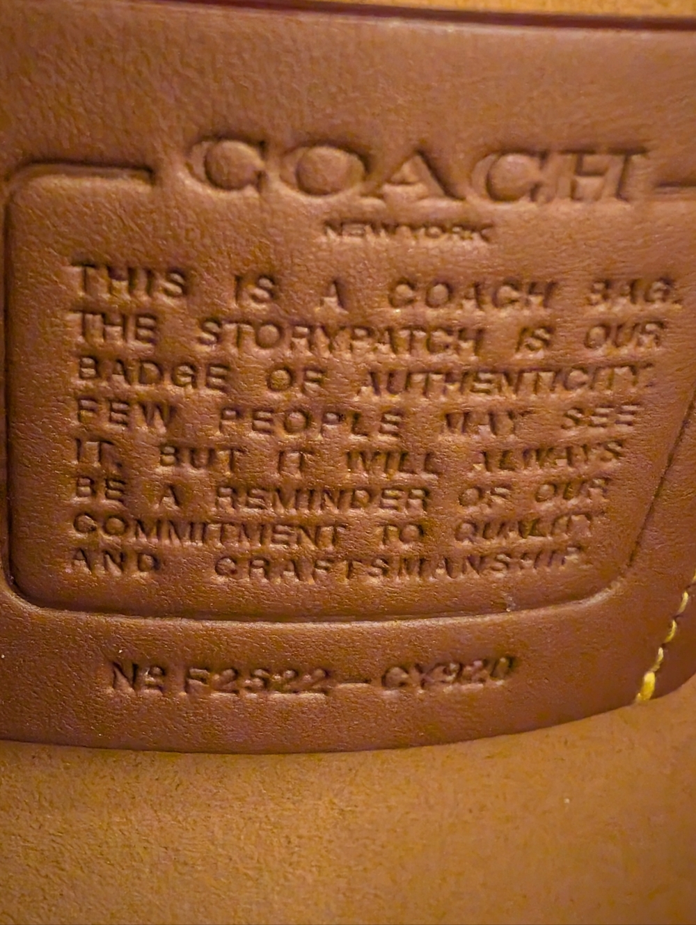 NWT. Coach Chain Tabby Shoulder Bag 30 Honey Brown - Picture 6 of 14